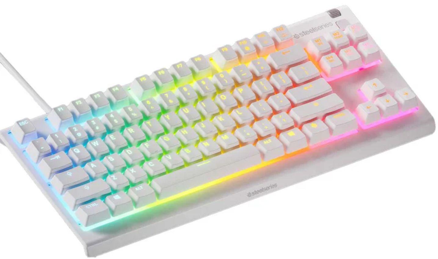 Refurbished SteelSeries Apex 3 TKL Wired RGB Lighting Gaming Keyboard - Reebelo Ireland