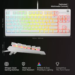 Refurbished SteelSeries Apex 3 TKL Wired RGB Lighting Gaming Keyboard - Reebelo Ireland