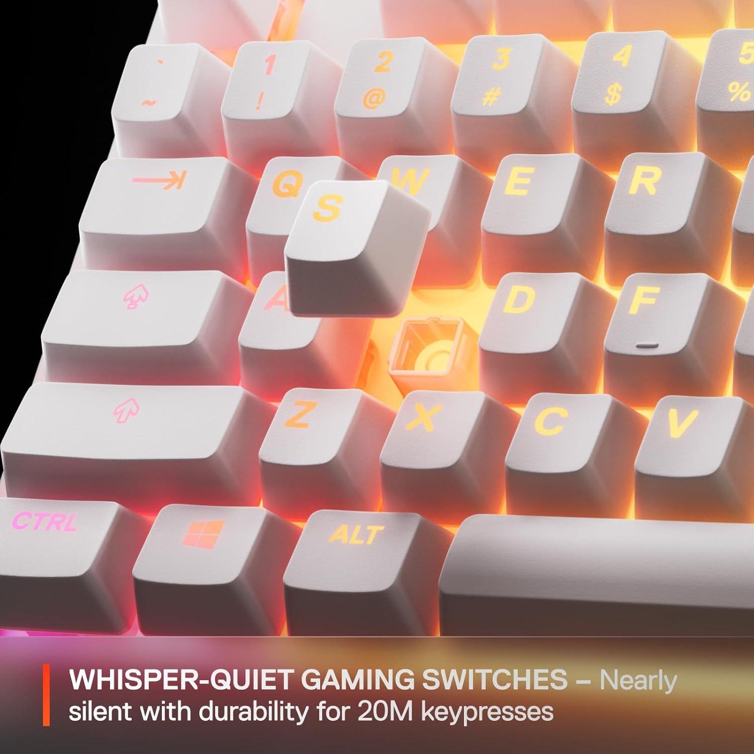 Refurbished SteelSeries Apex 3 TKL Wired RGB Lighting Gaming Keyboard - Reebelo Ireland