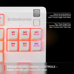 Refurbished SteelSeries Apex 3 TKL Wired RGB Lighting Gaming Keyboard - Reebelo Ireland