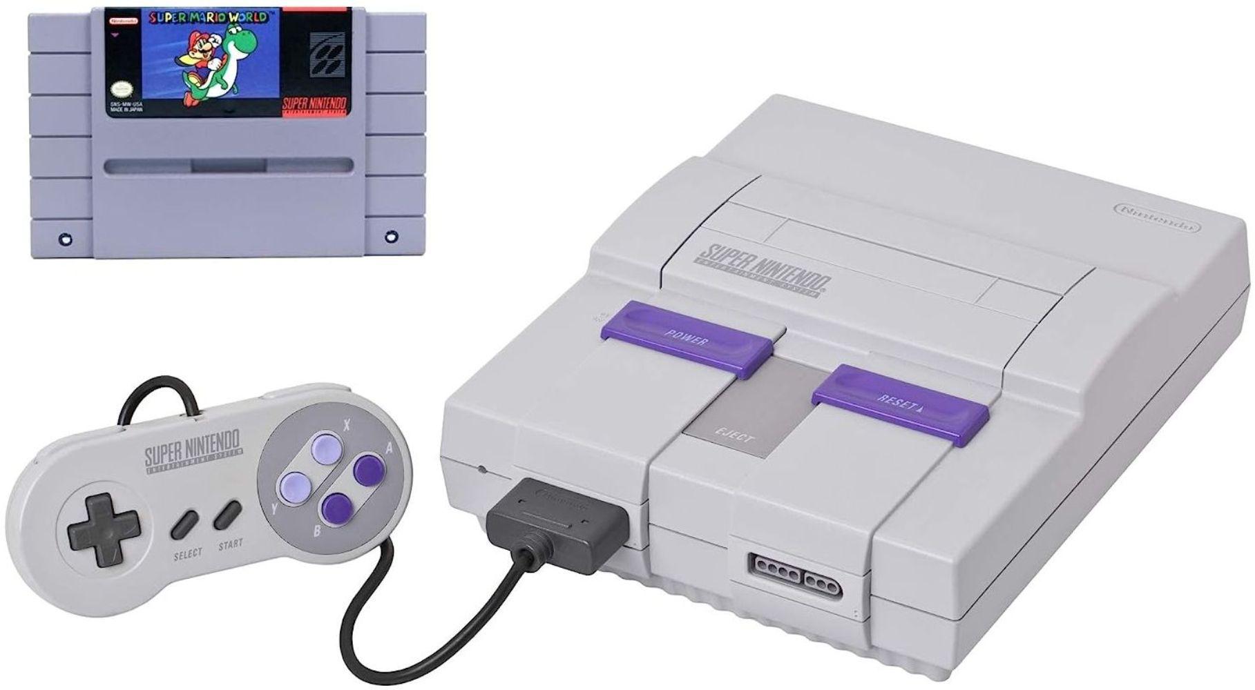 Refurbished Super Nintendo SNES Bundle with Super Mario World - Reebelo Ireland