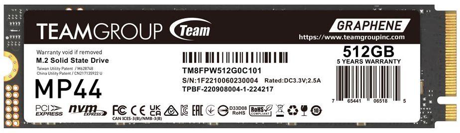 Refurbished Team Group Elite MP44 M.2 PCIe 4.0 SSD - Reebelo Ireland