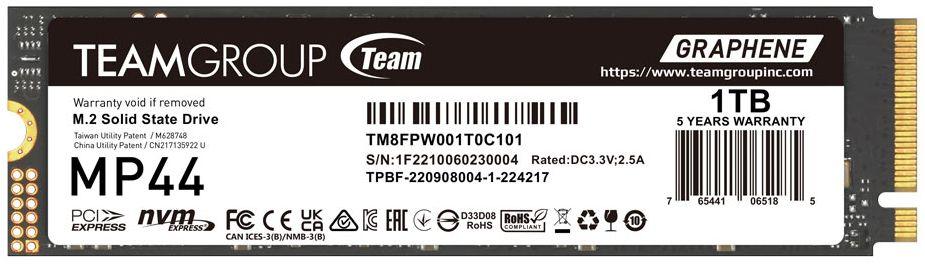 Refurbished Team Group Elite MP44 M.2 PCIe 4.0 SSD - Reebelo Ireland