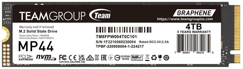 Refurbished Team Group Elite MP44 M.2 PCIe 4.0 SSD - Reebelo Ireland