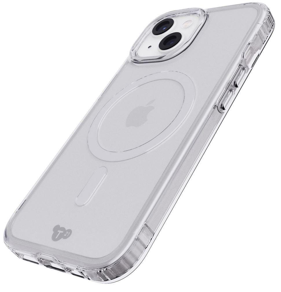 Refurbished Tech21 Evo Clear MagSafe Phone Case for iPhone 15 - Reebelo Ireland