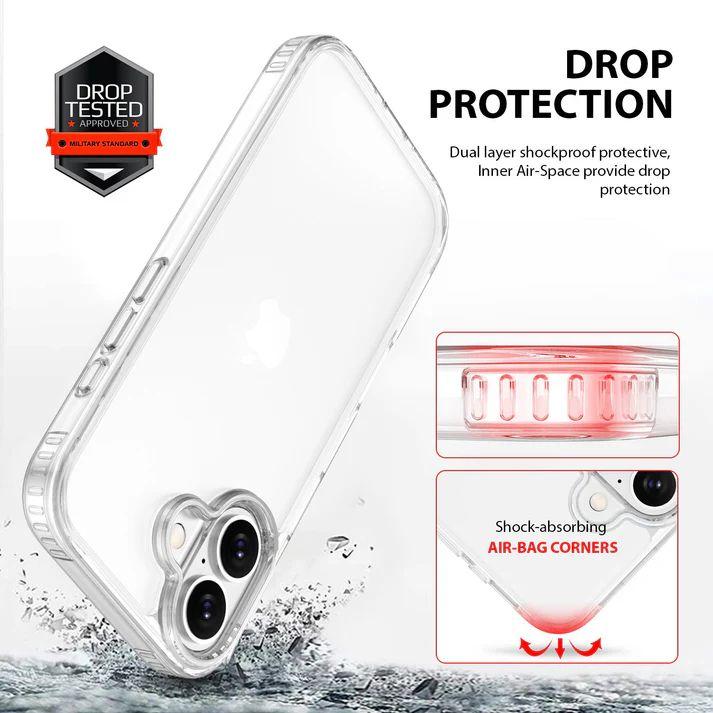 Refurbished Tough On Clear Air Phone Case for iPhone 16 Plus - Reebelo Ireland