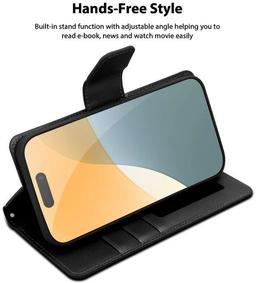 Refurbished Tough On Flip Wallet Leather Phone Case for iPhone 16 - Reebelo Ireland