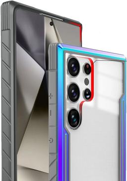 Refurbished Tough On Phone Case Iron Shield for Galaxy S24 Ultra - Reebelo Ireland