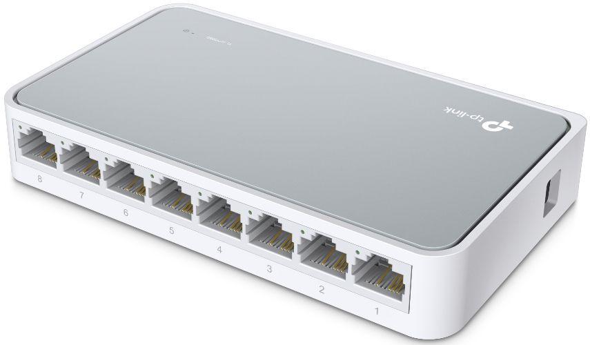 Refurbished TP-Link TL-SF1008D 8-Port 10/100Mbps Desktop Switch - Reebelo Ireland