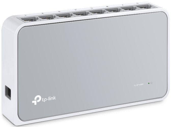 Refurbished TP-Link TL-SF1008D 8-Port 10/100Mbps Desktop Switch - Reebelo Ireland