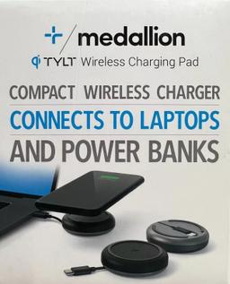 Refurbished TYLT Medallion Portable Wireless Charging Pad - Reebelo Ireland