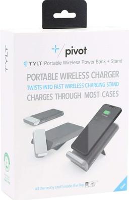 Refurbished Tylt Pivot Portable Wireless Power Bank + Stand - Reebelo Ireland