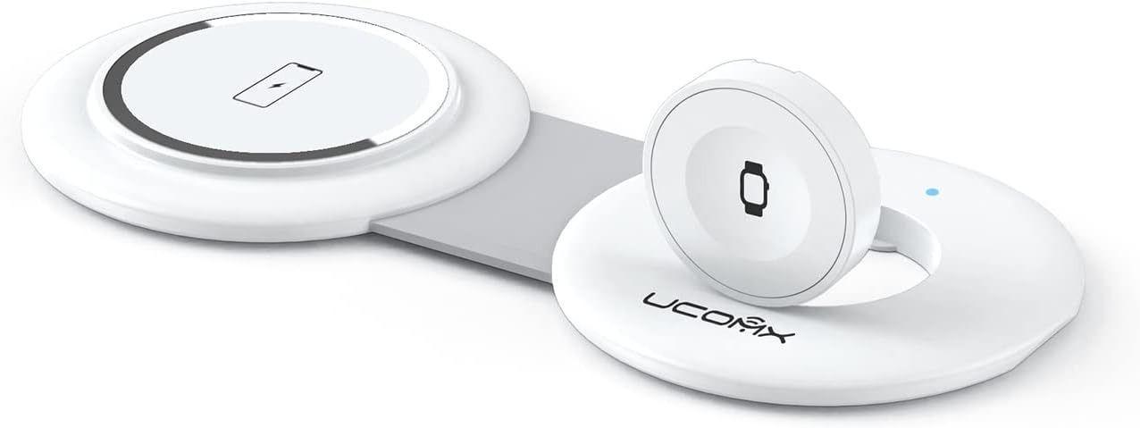 Refurbished UCOMX Nano Mini Magnetic 2 in 1 Wireless Charger - Reebelo Ireland