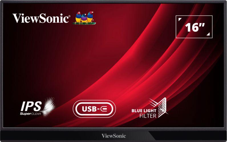 Refurbished ViewSonic VG1655 Portable Monitor 15.6"  - Reebelo Ireland
