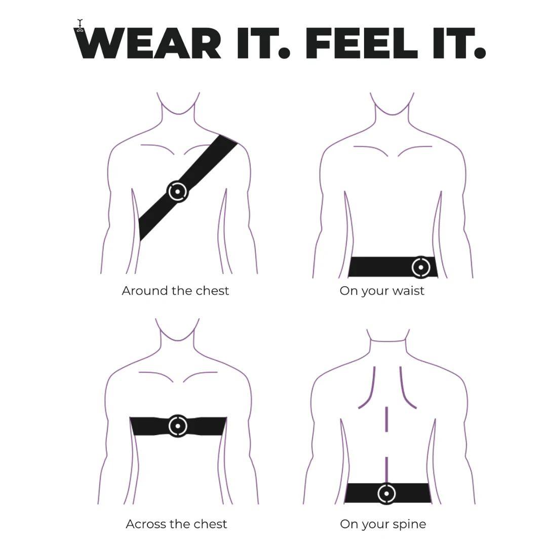Refurbished Woojer STRAP 3 Wearable Haptic Body Strap - Reebelo Ireland