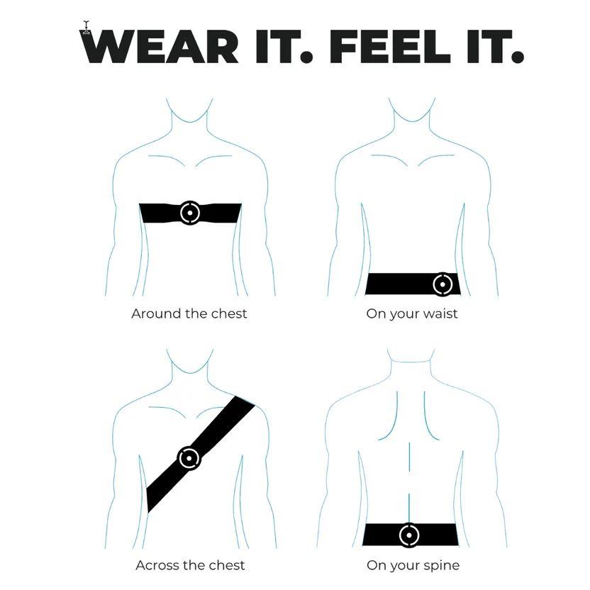 Refurbished Woojer STRAP 3 Wearable Haptic Body Strap - Reebelo Ireland