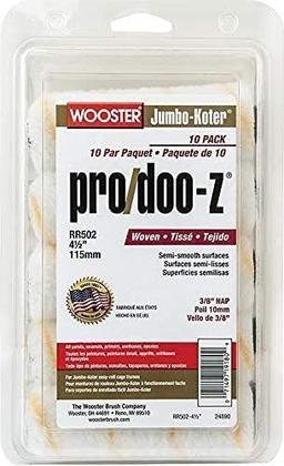 Refurbished Wooster RR502 4.5" Pro/Doo-Z 3/8" Nap (40-Pack) - Reebelo Ireland