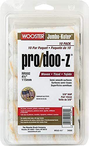 Refurbished Wooster RR502 4.5" Pro/Doo-Z 3/8" Nap (40-Pack) - Reebelo Ireland