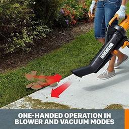 Refurbished Worx WG505 Trivac 12 Amp 3-in-1 Leaf Blower - Reebelo Ireland