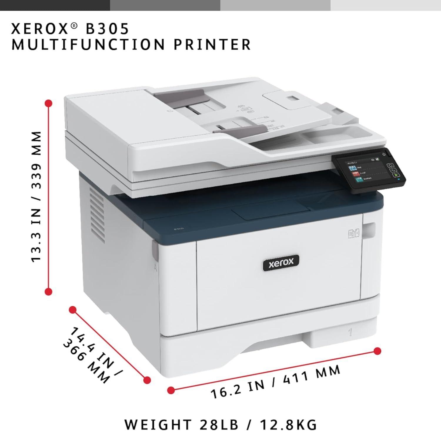 Refurbished Xerox B305/DNI Wireless Mono Laser All-in-One Printer - Reebelo Ireland