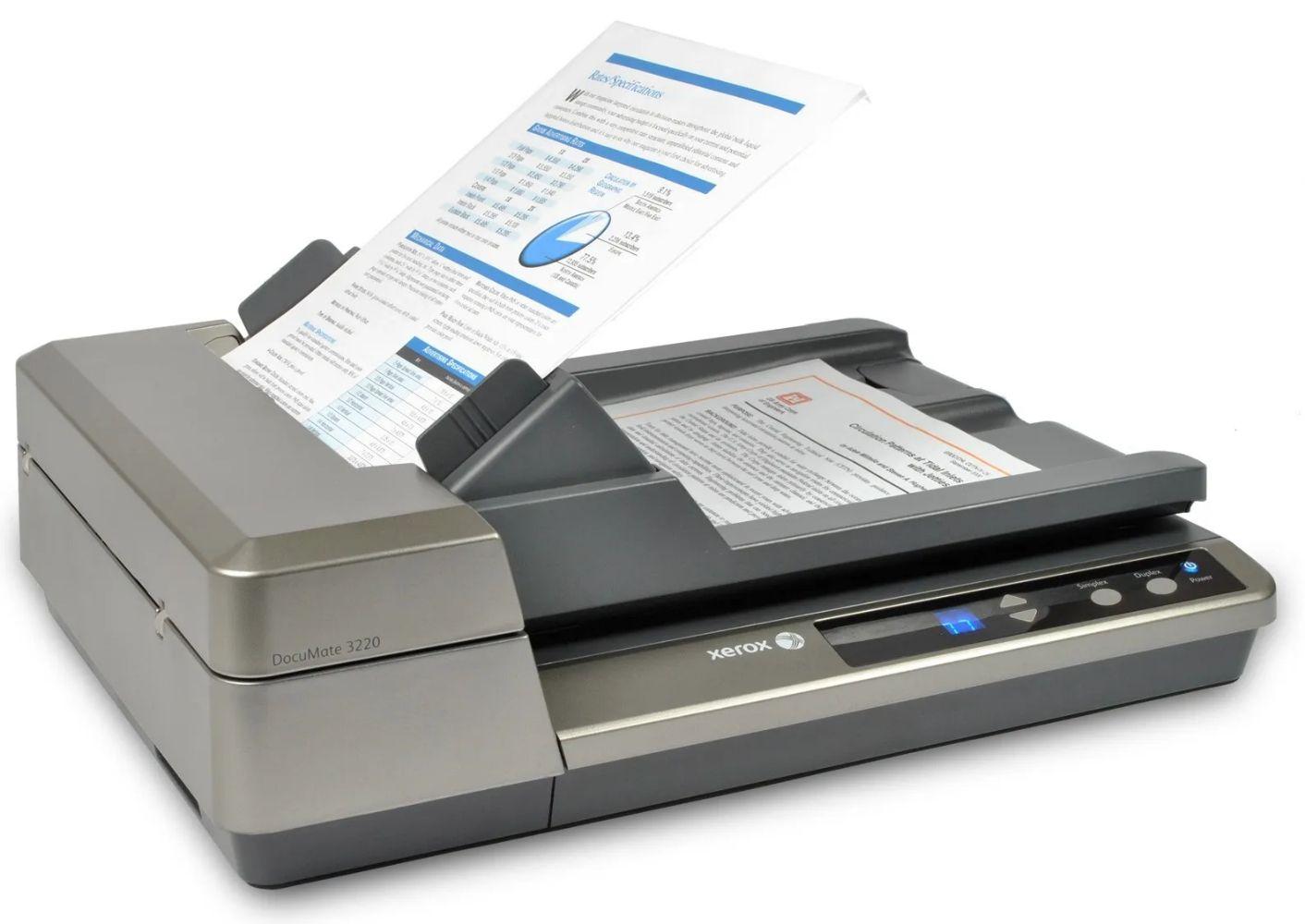 Refurbished Xerox DocuMate 3220 Flatbed Scanner - Reebelo Ireland