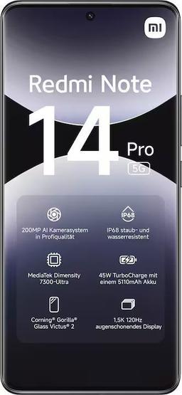 Refurbished Xiaomi Redmi Note 14 Pro 5G - Reebelo Ireland