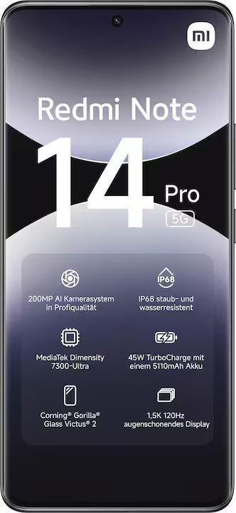 Refurbished Xiaomi Redmi Note 14 Pro 5G - Reebelo Ireland