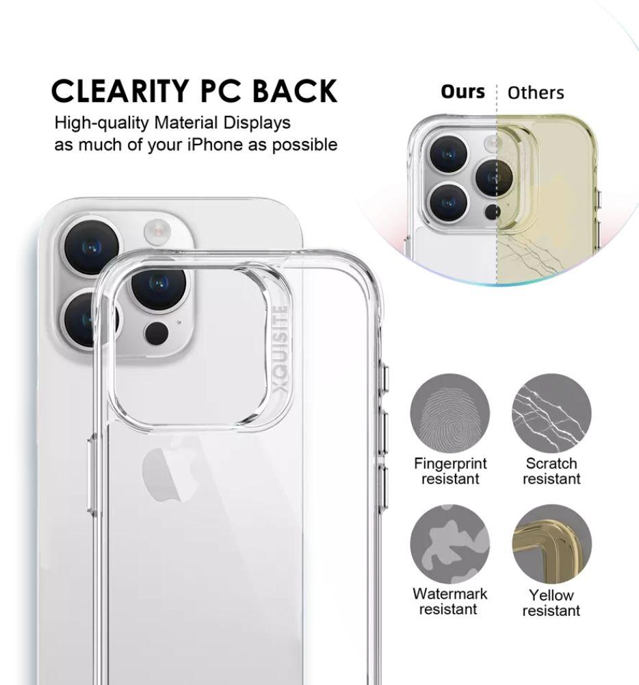 Refurbished Xquisite ProAir Clear Phone Case for iPhone 15 Pro - Reebelo Ireland