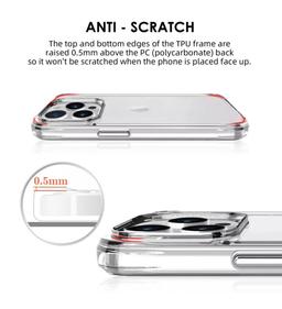Refurbished Xquisite ProAir Clear Phone Case for iPhone 15 Pro - Reebelo Ireland