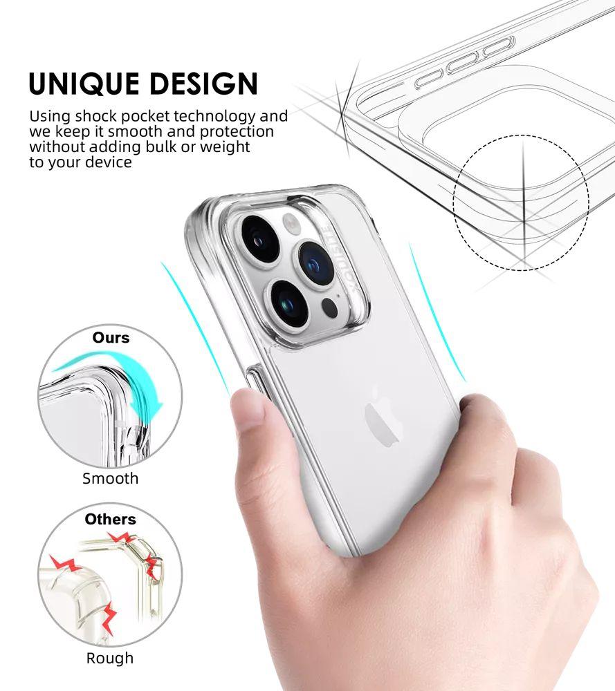 Refurbished Xquisite ProAir Clear Phone Case for iPhone 15 Pro - Reebelo Ireland
