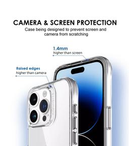 Refurbished Xquisite ProAir Clear Phone Case for iPhone 15 Pro - Reebelo Ireland