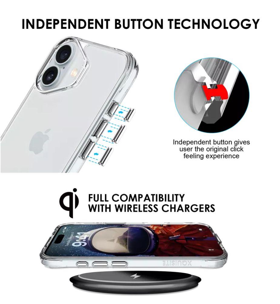 Refurbished Xquisite ProAir Clear Phone Case for iPhone 16 - Reebelo Ireland