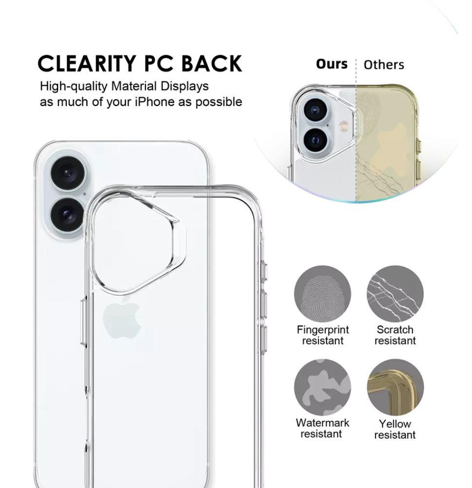 Refurbished Xquisite ProAir Clear Phone Case for iPhone 16 - Reebelo Ireland