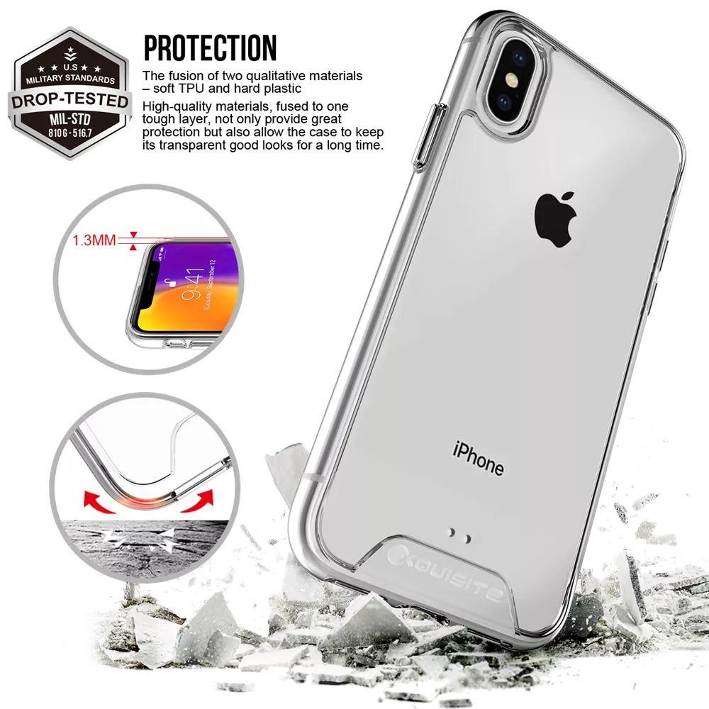 Refurbished Xquisite ProAir Clear Phone Case for iPhone XS/X - Reebelo Ireland