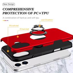Refurbished Xquisite Ring Armour Phone Case for iPhone 16 Plus - Reebelo Ireland