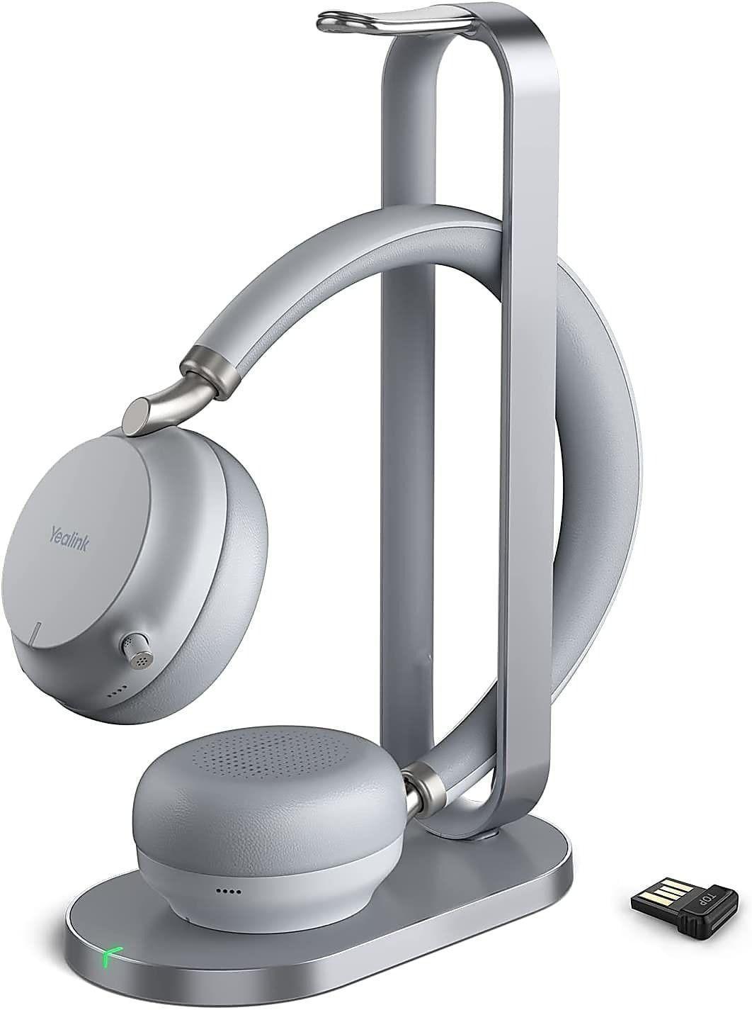Refurbished Yealink BH76 Bluetooth Headset with Charging Stand - Reebelo Ireland