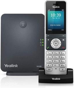 Refurbished Yealink W60P Cordless DECT IP Phone and Base Station - Reebelo Ireland