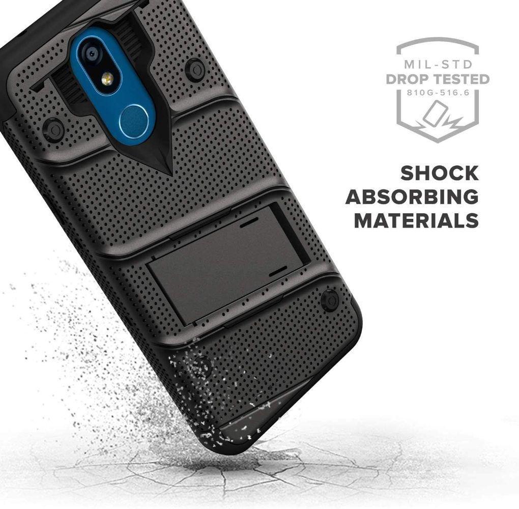 Refurbished ZIZO BOLT Series Phone Case for LG Harmony 3/ K40/ Solo - Reebelo Ireland