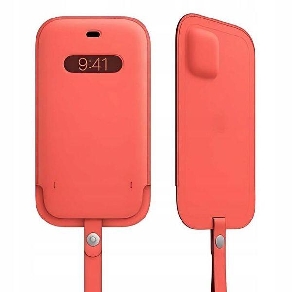 Refurbished Apple Leather Sleeve with MagSafe for iPhone 12 | 12 Pro - Reebelo Ireland