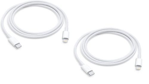 Refurbished Apple Lightning to USB-C Cable 1m (2 pack) - Reebelo Ireland