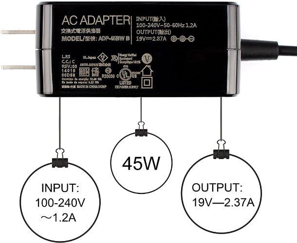 Refurbished Asus 19V 2.37A 45W AC Adapter Charger - Reebelo Ireland