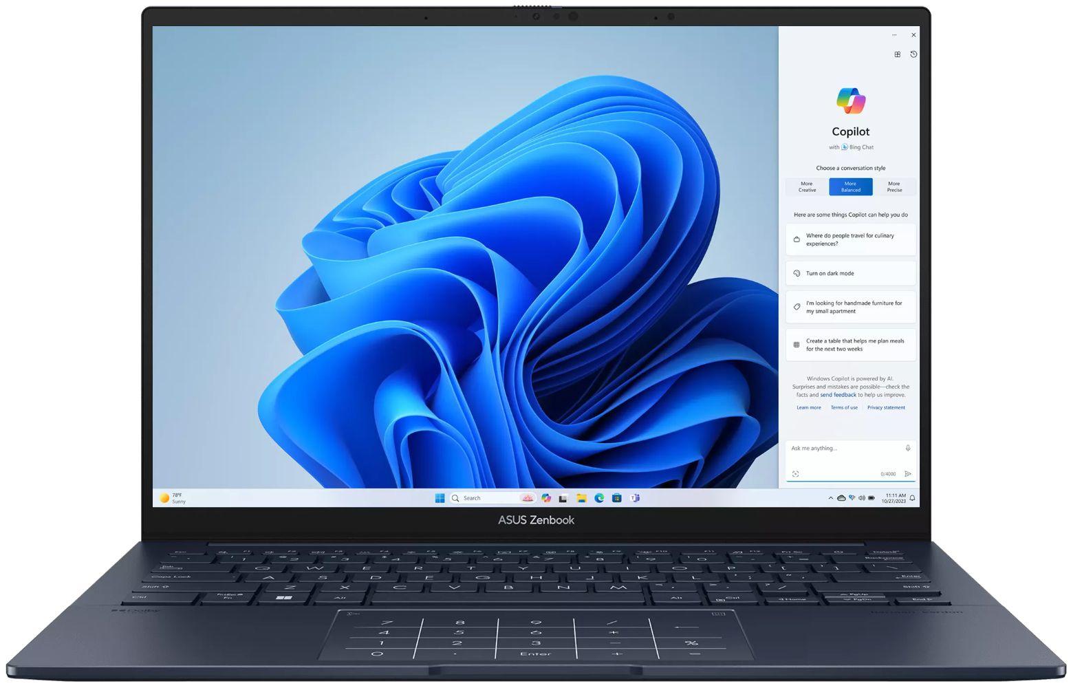 Refurbished ASUS Zenbook 14 OLED UX3405CA Copilot+ PC Laptop 14" - Reebelo Ireland