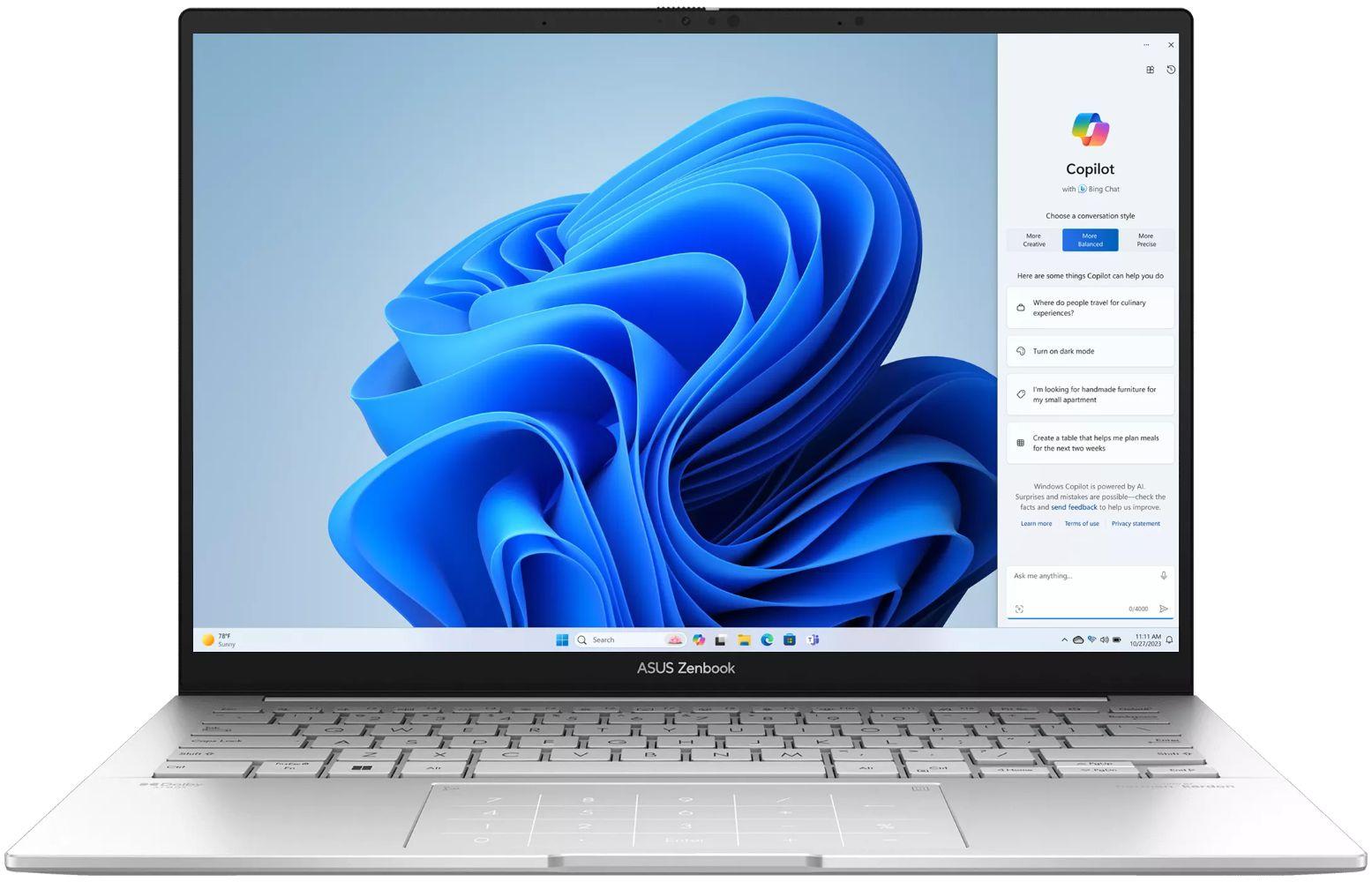 Refurbished ASUS Zenbook 14 OLED UX3405CA Copilot+ PC Laptop 14" - Reebelo Ireland