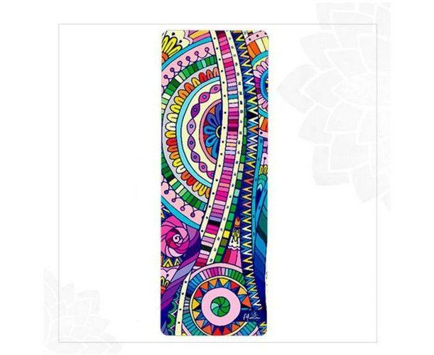 Refurbished BALI BEACH TOWEL unisex Eco-friendly beach gym camping towel sand free galaxy art made from recycled plastic bottles - Reebelo Ireland