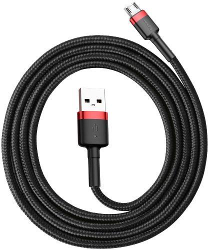 Refurbished Baseus Phone Cable Cafule Fast Charging USB to Micro USB 1.5A (2M) - Reebelo Ireland