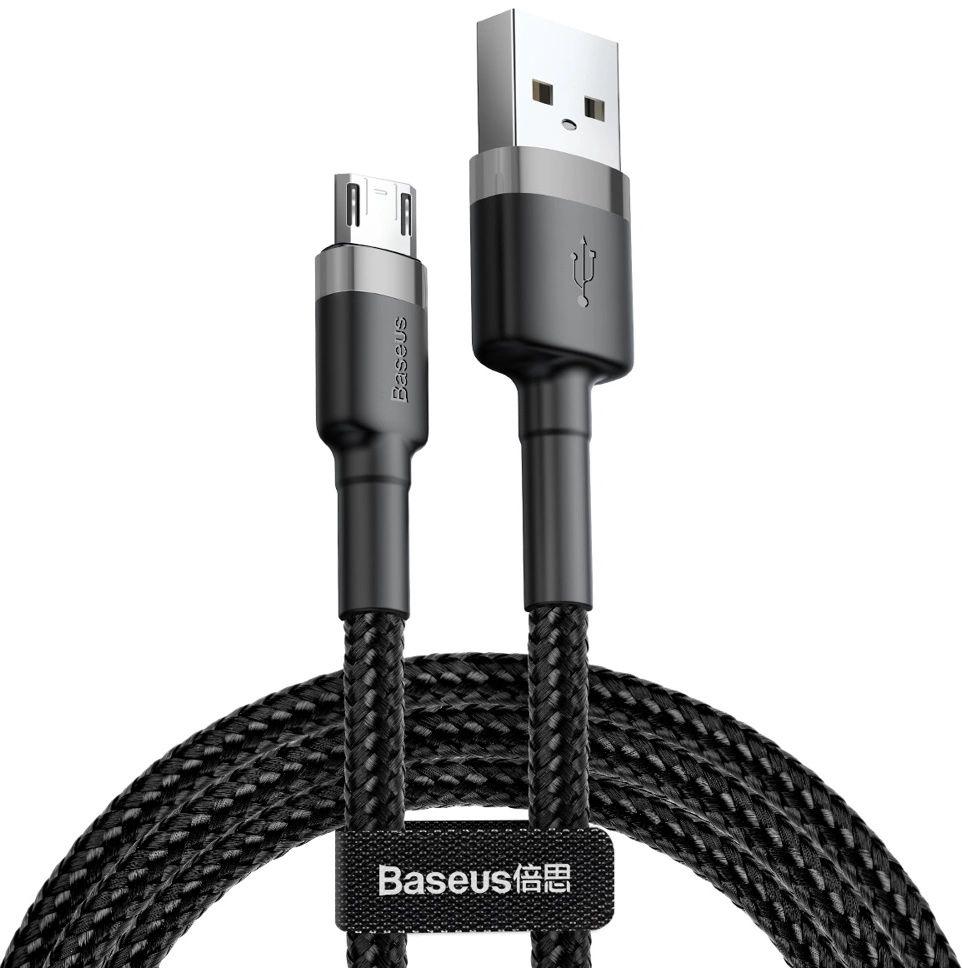Refurbished Baseus Phone Cable Cafule Fast Charging USB to Micro USB 1.5A (2M) - Reebelo Ireland