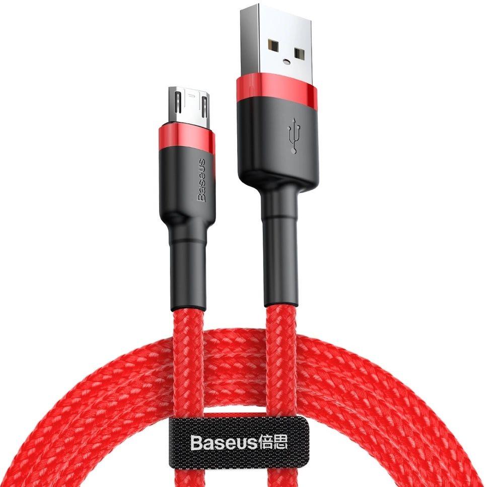 Refurbished Baseus Phone Cable Cafule Fast Charging USB to Micro USB 1.5A (2M) - Reebelo Ireland