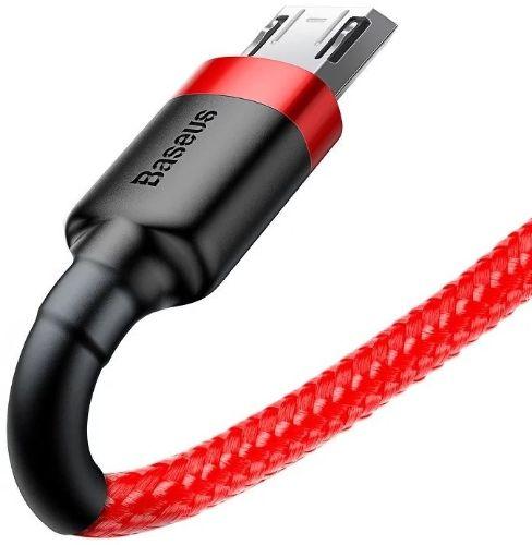 Refurbished Baseus Phone Cable Cafule Fast Charging USB to Micro USB 1.5A (2M) - Reebelo Ireland