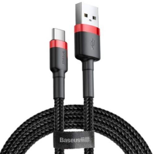 Refurbished Baseus Phone Cable Cafule Fast Charging USB to Type-C USB 2A (2M) - Reebelo Ireland