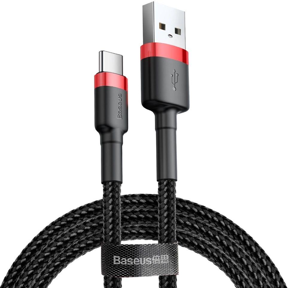 Refurbished Baseus Phone Cable Cafule Fast Charging USB to Type-C USB 2A (2M) - Reebelo Ireland